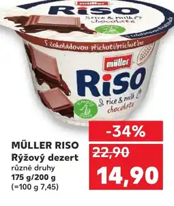 Kaufland MÜLLER RISO Rýžový dezert nabídka