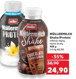 Kaufland MÜLLERMILCH Shake/Protein nabídka