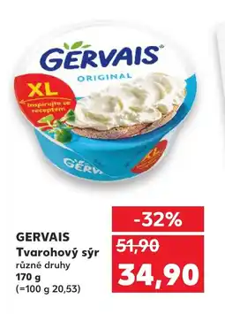 Kaufland GERVAIS Tvarohový sýr nabídka