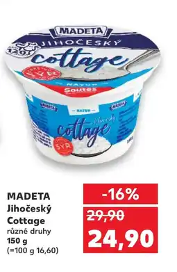 Kaufland MADETA Jihočeský Cottage nabídka