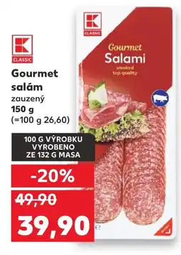 Kaufland Gourmet salám nabídka