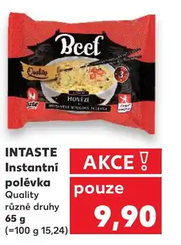 Kaufland INTASTE Instantní polévka nabídka