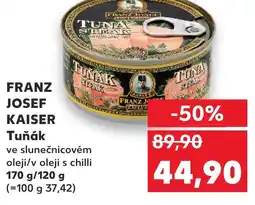 Kaufland FRANZ JOSEF KAISER Tuňák nabídka