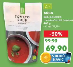 Kaufland AUGA Bio polévka nabídka