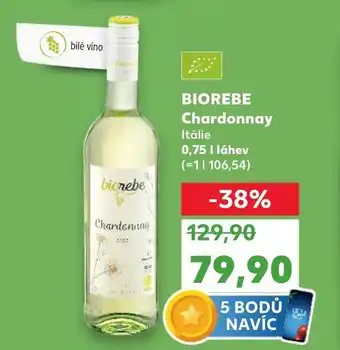 Kaufland BIOREBE Chardonnay nabídka