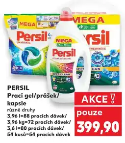 Kaufland PERSIL Prací gel/prášek/ kapsle nabídka