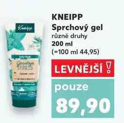 Kaufland KNEIPP Sprchový gel nabídka