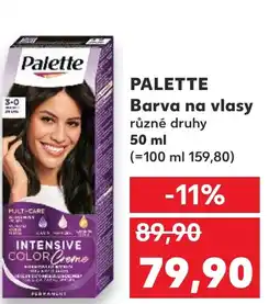 Kaufland PALETTE Barva na vlasy nabídka
