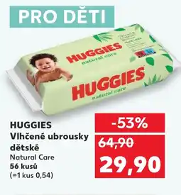 Kaufland HUGGIES Vlhčené ubrousky dětské nabídka