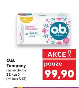 Kaufland O.B. Tampony nabídka