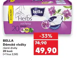 Kaufland BELLA Dámské vložky nabídka
