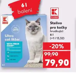 Kaufland Stelivo pro kočky nabídka