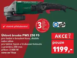 Úhlová bruska PWS 230 F5