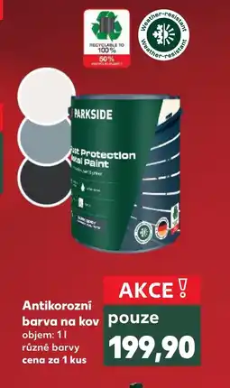 Antikorozní barva na kov