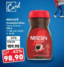 Kaufland NESCAFÉ Instantní káva nabídka