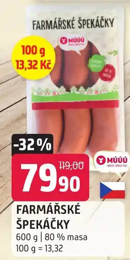 Terno FARMÁŘSKÉ ŠPEKÁČKY nabídka