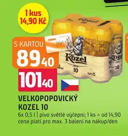 Terno VELKOPOPOVICKÝ KOZEL 10 nabídka