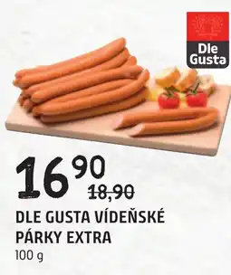 Terno DLE GUSTA VÍDEŇSKÉ PÁRKY EXTRA nabídka