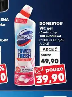 Kaufland Domestos wc gel nabídka