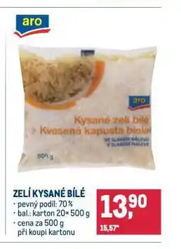 Makro Zelí kysané bílé nabídka