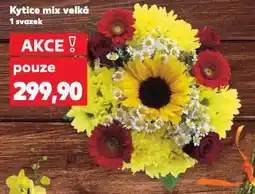 Kaufland Kytice mix velká nabídka
