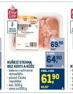 Makro Kuřecí stehna bez kosti a kůže nabídka
