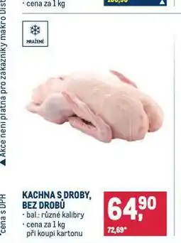 Makro Kachna bez drobů nabídka