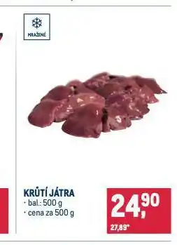 Makro Krůtí játra nabídka