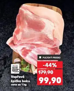 Kaufland Vepřová špička boku nabídka