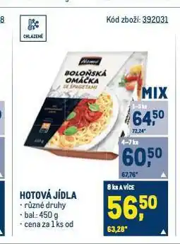 Makro Hotová jídla nabídka