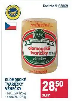 Makro Olomoucké tvarůžky nabídka