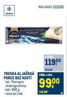 Makro Treska aljašská nabídka