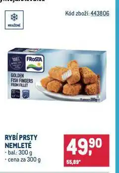 Makro Rybí prsty nemleté nabídka