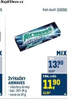 Makro Žvýkačky airwaves nabídka