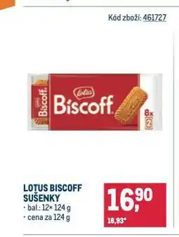 Makro Lotus biscoff sušenky nabídka