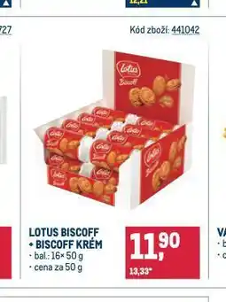 Makro Lotus biscoff nabídka