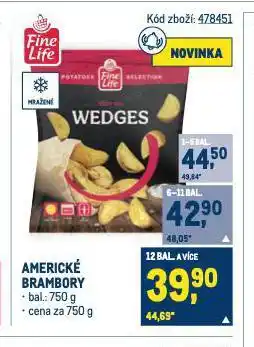 Makro Americké brambory nabídka