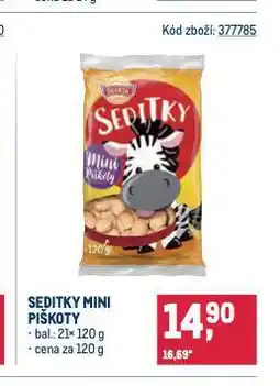 Makro Seditky mini piškoty nabídka