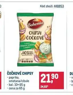 Makro Čočkové chipsy nabídka