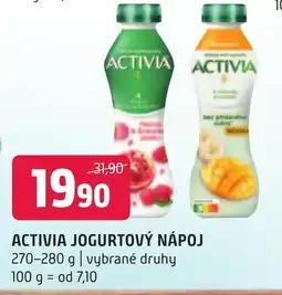 Terno ACTIVIA JOGURTOVÝ NÁPOJ nabídka