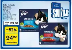 Tesco Felix Fantastic Kapsičky pro kočky nabídka