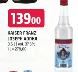 Terno KAISER FRANZ JOSEPH VODKA nabídka
