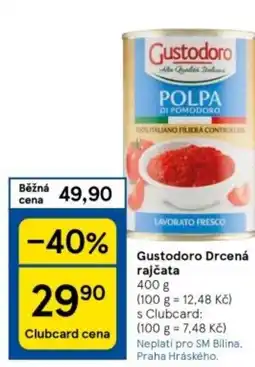 Tesco Gustodoro Drcená rajčata 400 g nabídka
