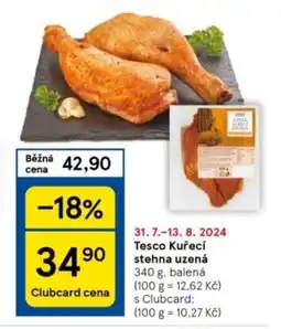 Tesco Tesco Kuřecí stehna uzená nabídka