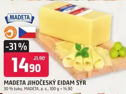 Trefa MADETA JIHOČESKÝ EIDAM SÝR nabídka