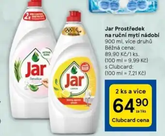 Tesco Jar Prostředek na ruční mytí nádobí nabídka