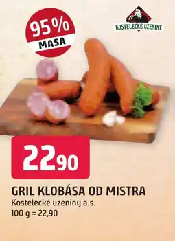 Trefa GRIL KLOBÁSA OD MISTRA nabídka