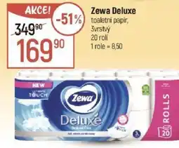 Globus Zewa Deluxe toaletni papir, nabídka