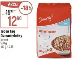 Globus Jeden Tag Ovesné vločky nabídka