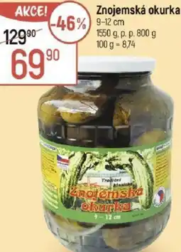 Globus Znojemská okurka nabídka